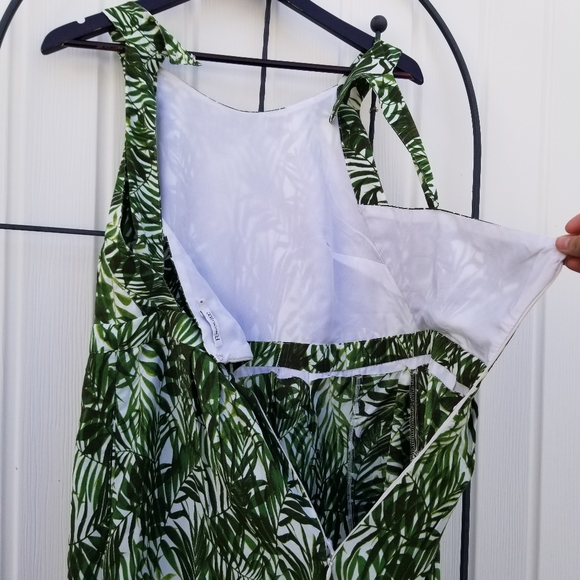 Revolution botanical empire maxi green and blue beach dress 8 - Picture 13 of 13